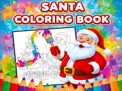 Gêm Santa Coloring Book ar-lein