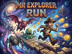 Gêm Mr Explorer Run ar-lein