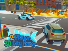 Gêm 2 Player 3D City Racer ar-lein