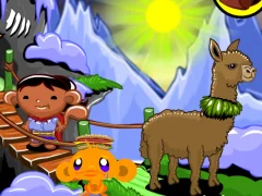 Gêm Monkey Go Happy 972 ar-lein