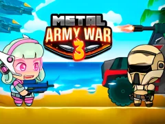 Gêm Metal Army War 3 ar-lein