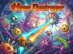 Gêm Virus Destroyer ar-lein