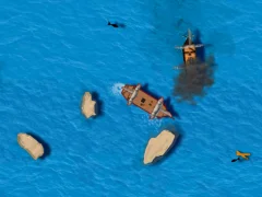 Gêm The Pirate Sea: The Smuggler's Way ar-lein