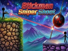 Gêm Stickman Sniper Shoot ar-lein