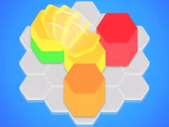 Gêm Hexa Stack Sort ar-lein
