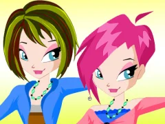 Gêm Winx Tecna Dressup ar-lein
