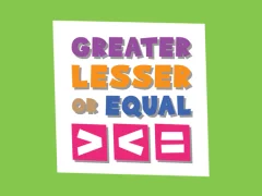 Gêm Greater Lesser Or Equal ar-lein