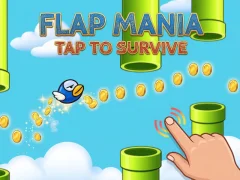 Gêm Flap Mania Tap to Survive ar-lein
