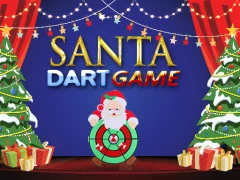 Gêm Santa Dart Game ar-lein