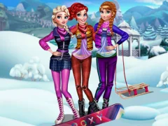 Gêm Girls Winter Fashion ar-lein