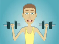 Gêm Muscle Clicker ar-lein