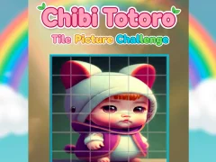 Gêm Chibi Totoro Tile Picture Challenge ar-lein