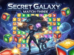 Gêm Secret Galaxy Match-three ar-lein