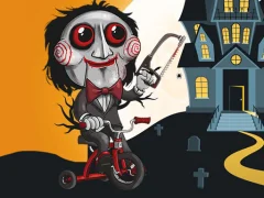 Gêm Scary Faces Jigsaw ar-lein