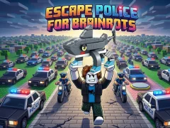 Gêm Escape Police for Brainrots ar-lein