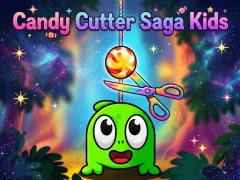 Gêm Candy Cutter Saga Kids ar-lein