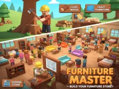 Gêm Furniture Master – Build Your Furniture Stor ar-lein