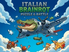 Gêm Italian Brainrot: Puzzle & Battle ar-lein