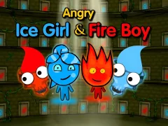 Gêm Angry Ice girl and Fire boy ar-lein