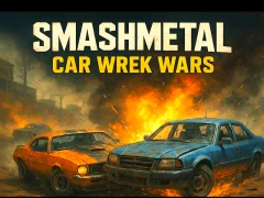 Gêm SmashMetal: Car Wrek Wars ar-lein
