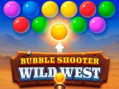 Gêm Bubble Shooter Wild West ar-lein