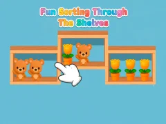 Gêm Fun Sorting Through The Shelves ar-lein