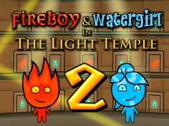 Gêm Fireboy & Watergirl 2 in Light Temple ar-lein