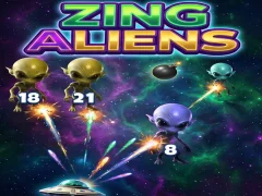 Gêm Zing Aliens ar-lein