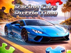 Gêm Racing Cars Puzzle Time ar-lein