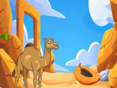 Gêm Camel Looking For Her Young ar-lein