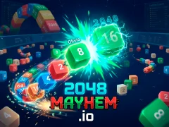 Gêm 2048 Mayhem.io ar-lein