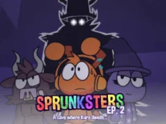 Gêm Sprunksters Episode 2: The Cave ar-lein