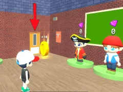 Gêm School Escape Obby ar-lein