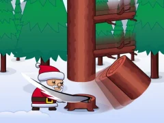 Gêm Lumberjack Santa ar-lein