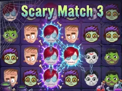 Gêm Scary Match 3 ar-lein