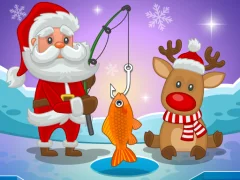 Gêm Santa's Christmas Fishing ar-lein