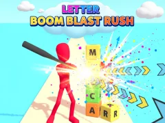 Gêm Letter Boom Blast Rush ar-lein