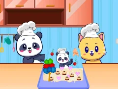 Gêm Kid Cakes Maker Cooking Bakery ar-lein