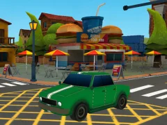 Gêm Fun Town Parking ar-lein