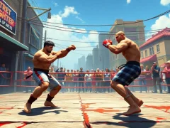 Gêm Real Street Fighter 3D ar-lein