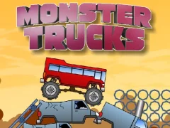 Gêm Monster Trucks Challenge ar-lein