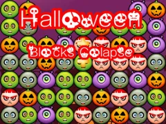 Gêm Halloween Block Collapse ar-lein