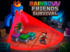 Gêm Rainbow Friends Survival ar-lein