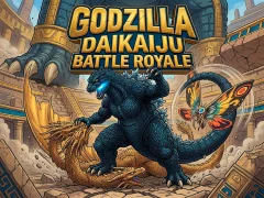 Gêm Godzilla Daikaiju Battle Royale ar-lein