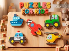 Gêm Puzzles For Kids ar-lein