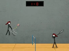 Gêm Stick Figure Badminton 2 ar-lein