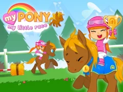 Gêm My Pony My Little Race ar-lein