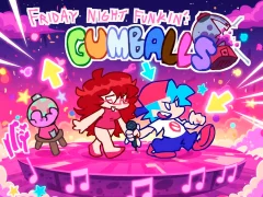 Gêm FNF Gumballs ar-lein