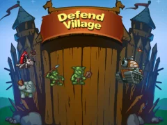 Gêm Defend Village ar-lein