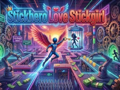 Gêm Stickhero Love Stickgirl ar-lein